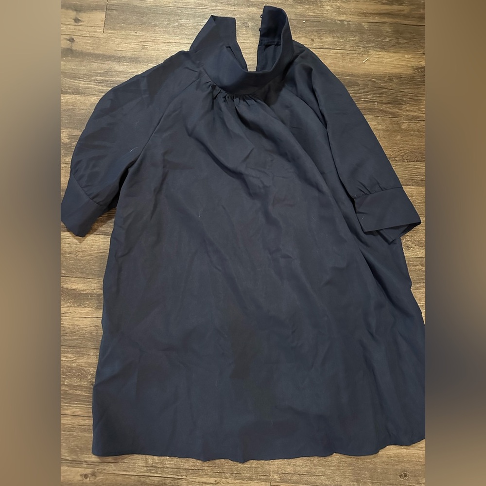 WOMEN’S NAVY BLUE 2XL SHORT SLEEVE TUNIC OR DRESS 💃🏻💃🏻
